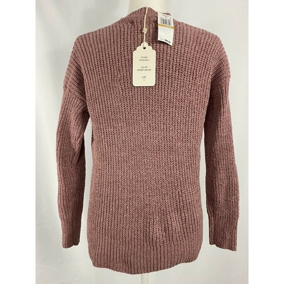 Pink Rose Dessert Mauve Juniors Sweater Warm Size - Picture 6 of 6